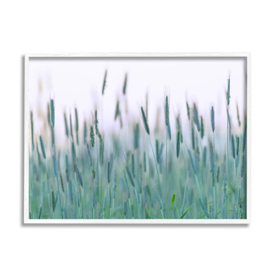 Art de giclée verte de champ de blé vert par Nancy Crowell
