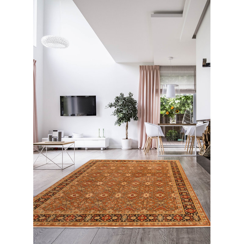 Tapis cuivre Jamshidpour 9 pi 1 po x 12 pi 3 po