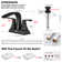 Doris Waterfall Centerset 2-handle Bathroom Faucet with Drain Assembly