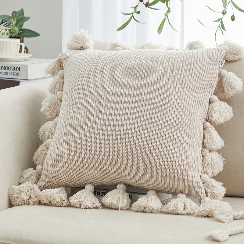 Tassels Pillow Cover