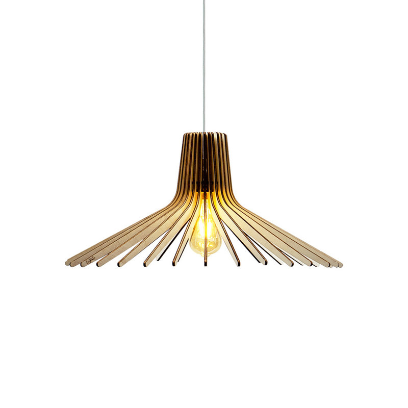 Luminaire suspendu 1 lumière Azur, Cordon naturel