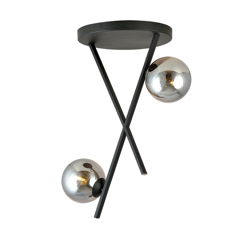 Abbiss 2 - Light Unique/Statement Chandelier, Graphite