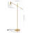Keya 60'' Brass Gold Task Floor Lamp