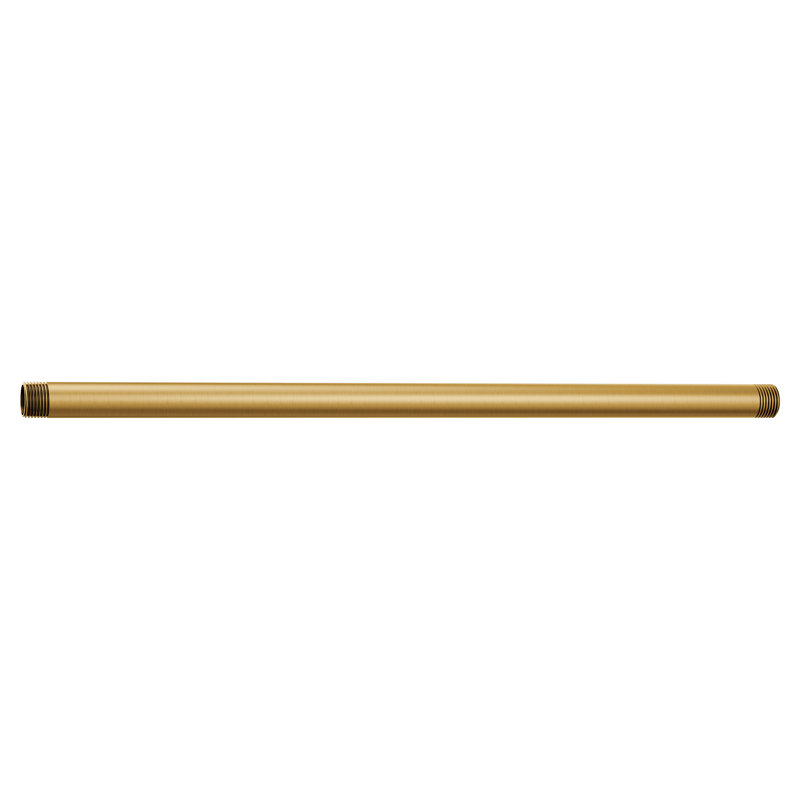 Straight Shower Arm, Brushed Gold