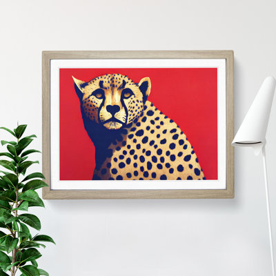 Elegant Cheetah - Single Picture Frame Painting