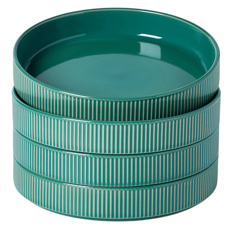 Ensemble de bols à pâtes 4 pièces Star Series, Vert sauge