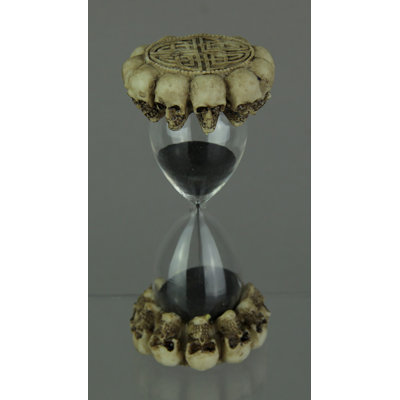 Glass Hourglass Decorative Object