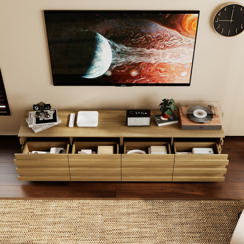 78.7'' W 4-Drawer TV Stand Media Console