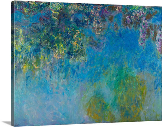 Claude Monet by Claude Monet Print, 18" H x 24" L x 1,5" D