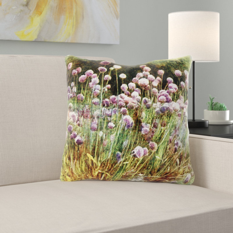 Coussin rétro Vesperina, Microsuède, Intérieur