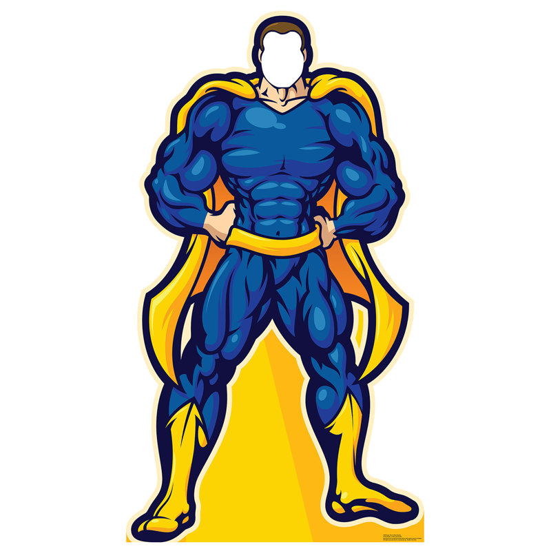 Stand-Ins 72'' Superheroes & Villains Cardboard Standup