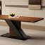 Table de salle à manger en bois massif de style médiéval-106442793