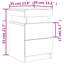 Steubenville 35cm W Manufactured Wood Bedside Table-1596437425