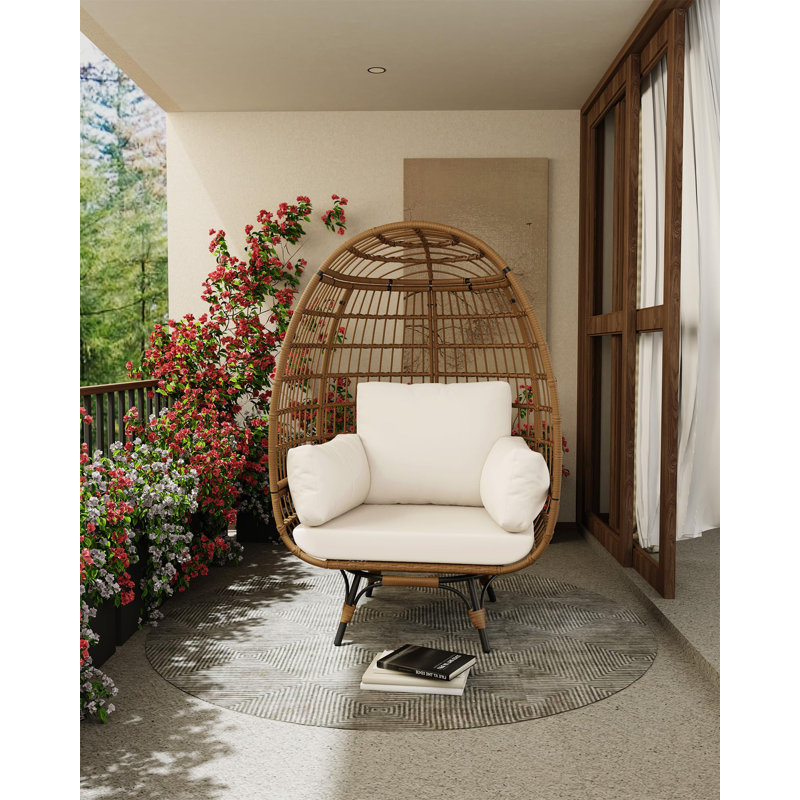 Patio Dining Side Chair, White