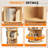 360° Rotating Bookshelf, Space-Saving Corner Bookcase For Bedroom, Living Room, Or Study-925577822
