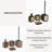 Contemporary Soap Dispenser Rubber and Wood-113869132
