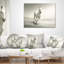 Coussin lombaire à magnifique cheval animal