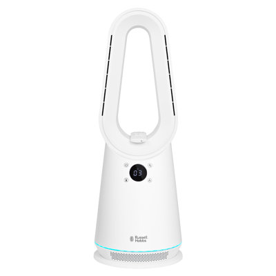 Russell Hobbs® RHCBLDL10SM, Smart Bladeless Cooling Fan in White
