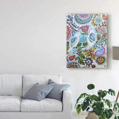 «Paper Birds II» par Karen Fields, impression sur toile