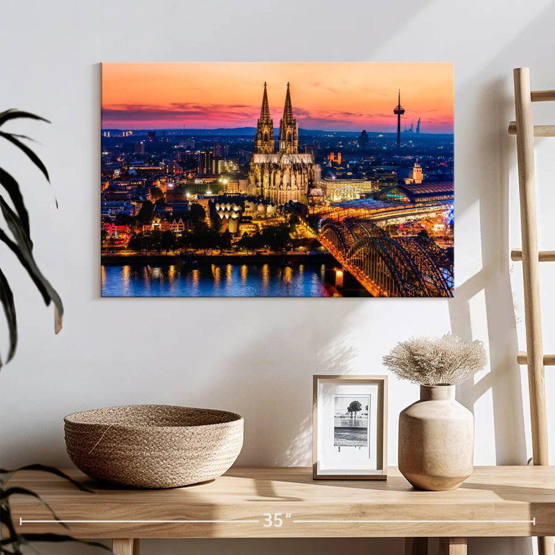 Lumières des Nogales de Cologne, H 16 po x l 24 po