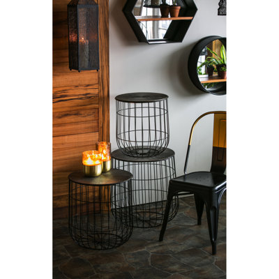 Steel Top Nesting Tables