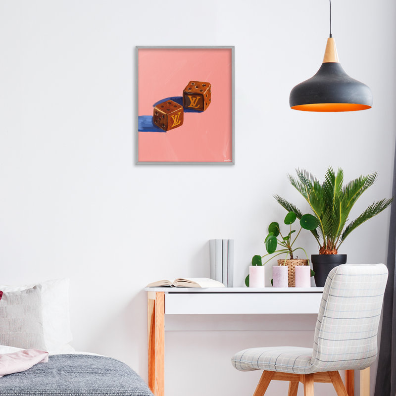 Giclée encadrée de la marque de mode, design par Amelia Noyes, H 14 po x l 11 po, Estampe numérique Farmhouse