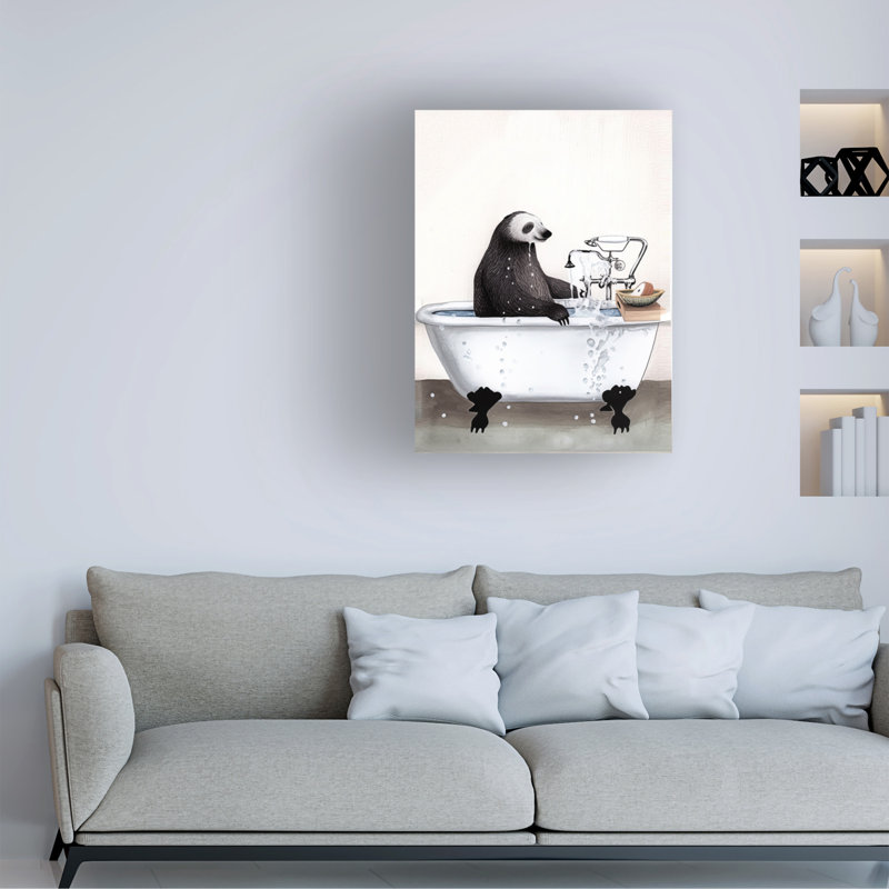 Art sur toile «Bolath Sasha Bathtime 20», H 19 po x l 14 po