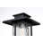 Aleza 7 Inch Outdoor Post Light in Black