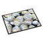 Tapis gris / bleu en polyester tissé à la machine Tunney-1504439029