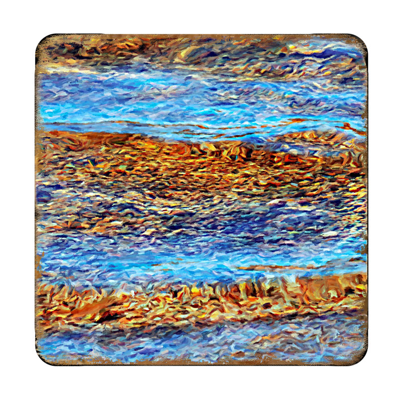 Sous-verre dispenses de plage