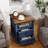 18"Farmhouse Wood Nightstand With Charging Station, Drawers & Open Shelf - Modern Bedside End Table For Bedroom/Living Room-177051552-177051556