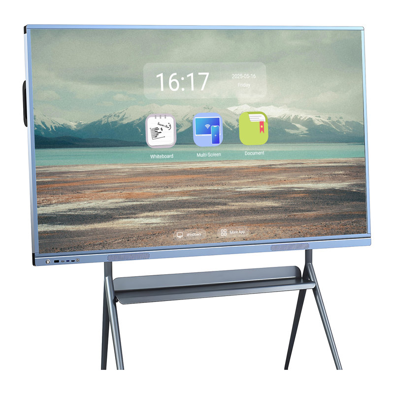 JYXCN Smart Board 55" Interactive Pro Dual System+Reverse Control for University Labs, Classroom and Office