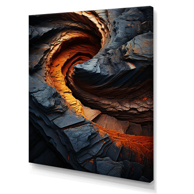 Infernal Infflection Spiral IV - Abstract Spirals, impression sur toile_106098