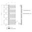 Girardo Flat Panel Towel Rail Heated Towel Rails-521520602