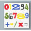 « kids room numbers », art sur toile-33522404