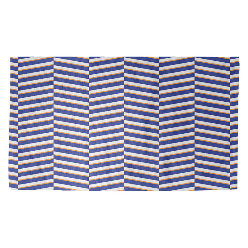 Jaya Striped Indoor Rug, Rectangle 5' x 7'