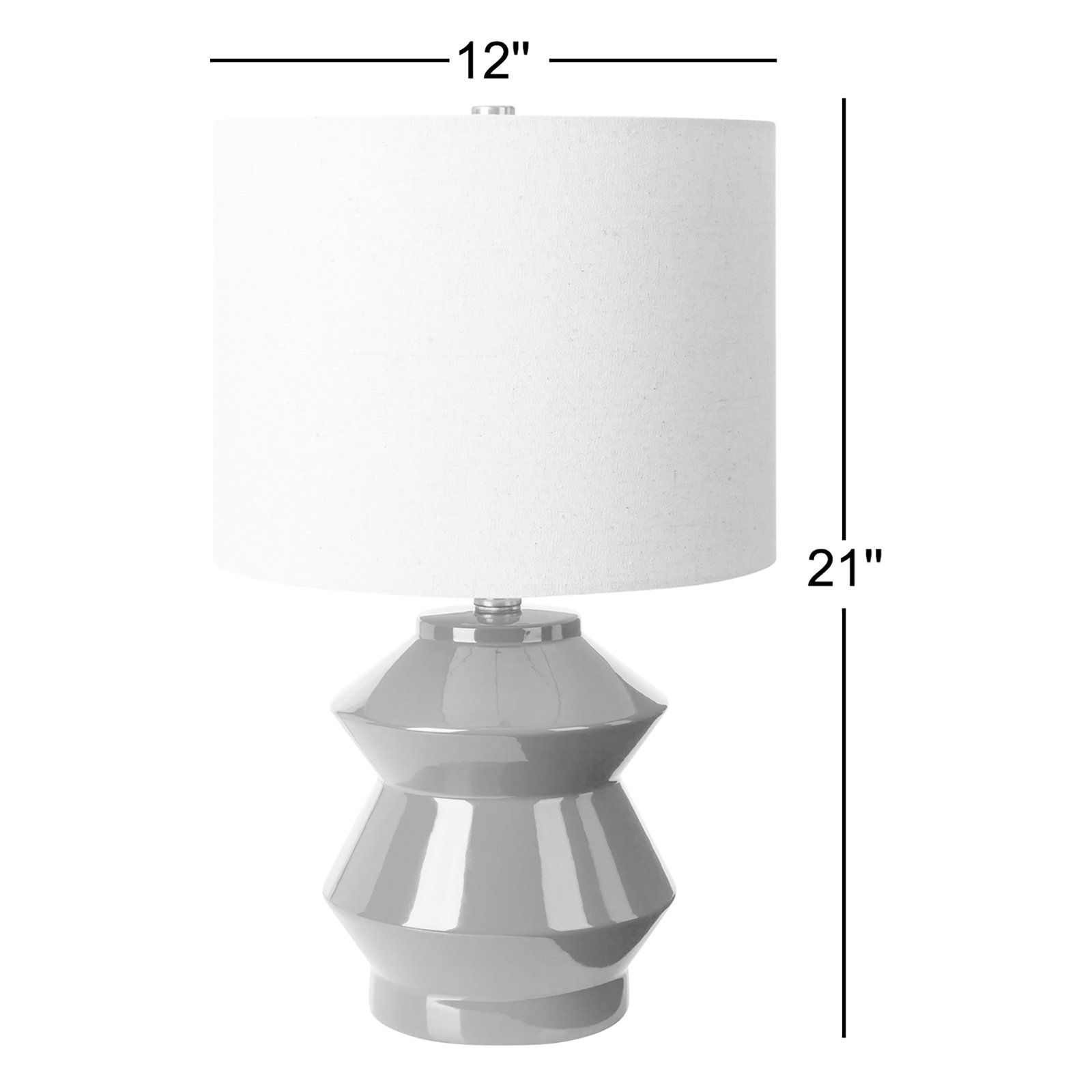 Boyes Ceramic Table Lamp, Pale Blue
