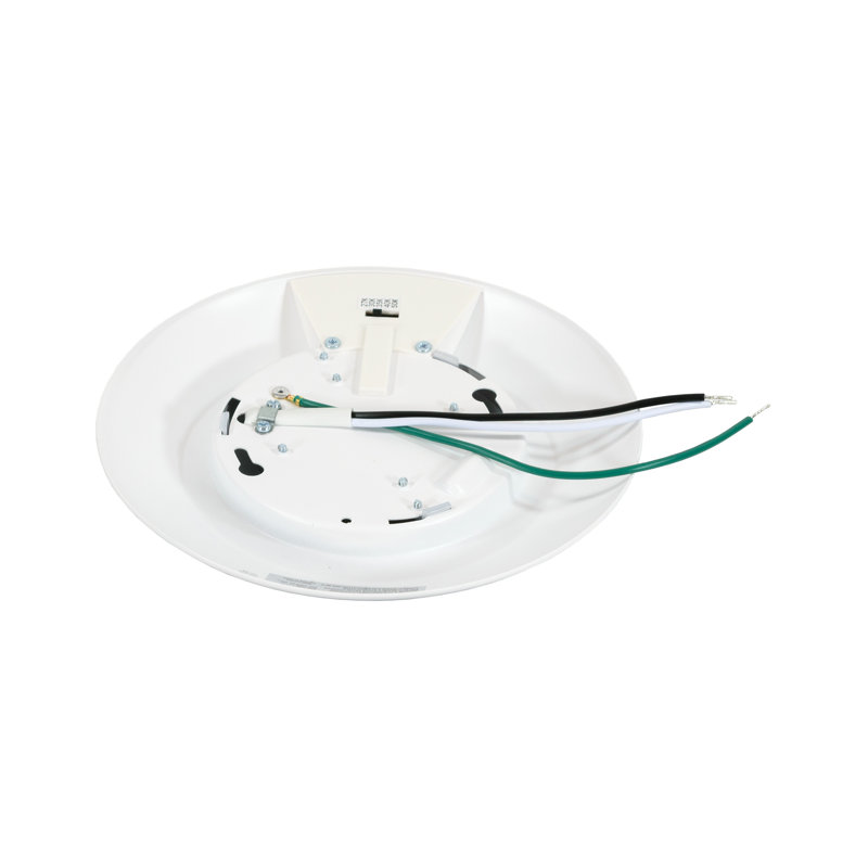  Plafonnier encastré 1 lumière DEL 7,38 po, 5000 K