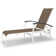 Askar Outdoor Rust-Resistant Metal Chaise Lounge