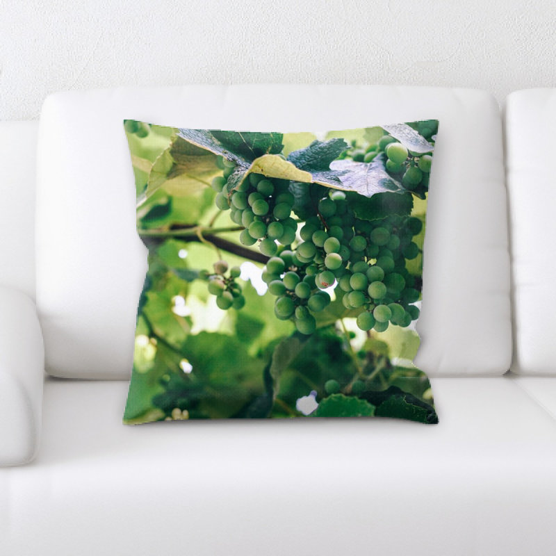 Housse et insert de coussin carré Grapes
