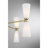 Kenyia 8-Light Chandelier in Natural Brass-125886829