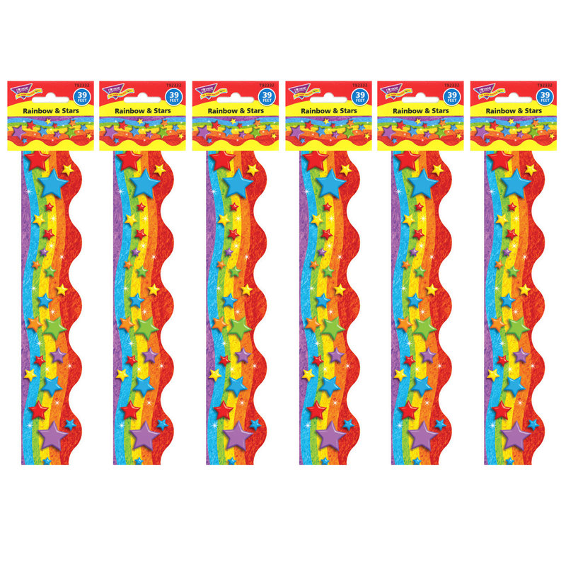 Rainbow & Stars Terrific Trimmers