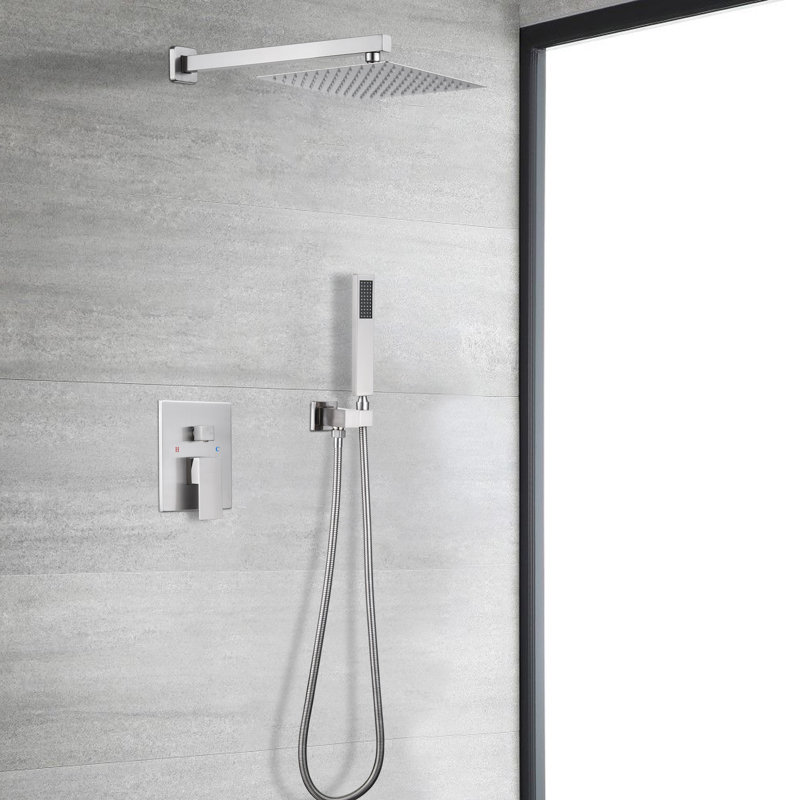Système de douche complet avec valve brute