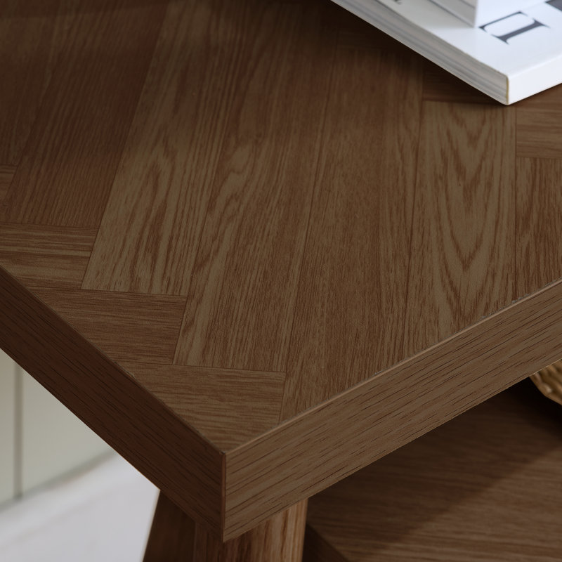 Norine End Table, WALNUT