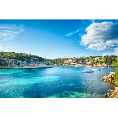 Boats and Blue Sea by Josep Bernat Sã Nchez Moner
