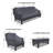 Samya Patio Conversation Sets Group Seating Outdoor Furniture Covers