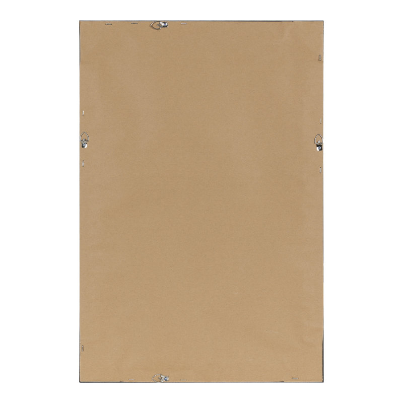 Magnetic Melamine Dry Erase Board, 27'' x 18'', Walnut Brown