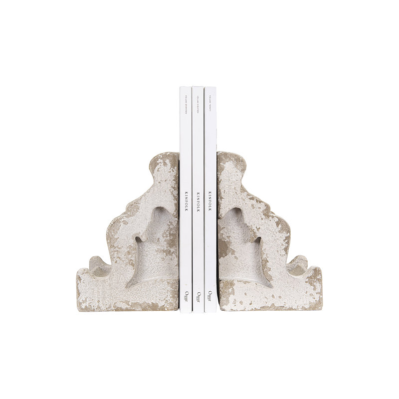 Serre-livres décoratif en magnésie Corbel