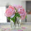 Villela Peony Floral Arrangement in Vase-769796224