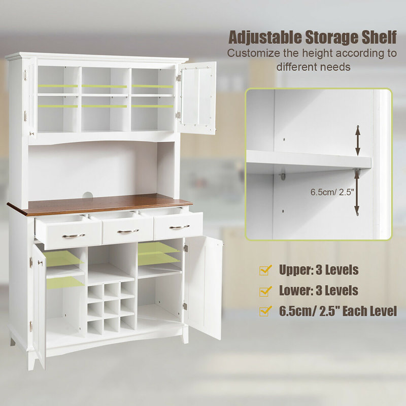 Maza 44 " L Bar Cabinet